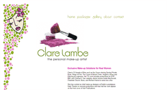 Desktop Screenshot of clarelambe.com